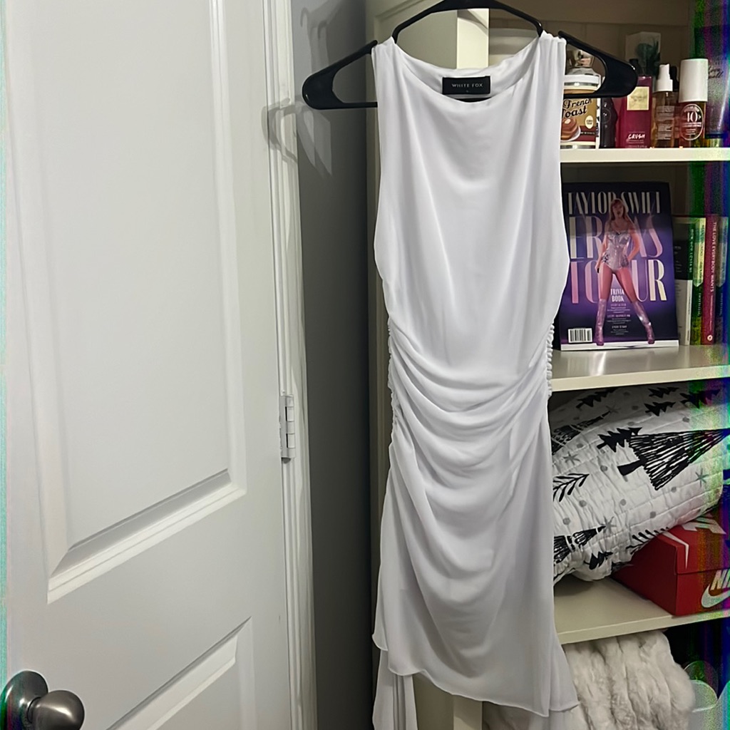 White Fox  White Dress